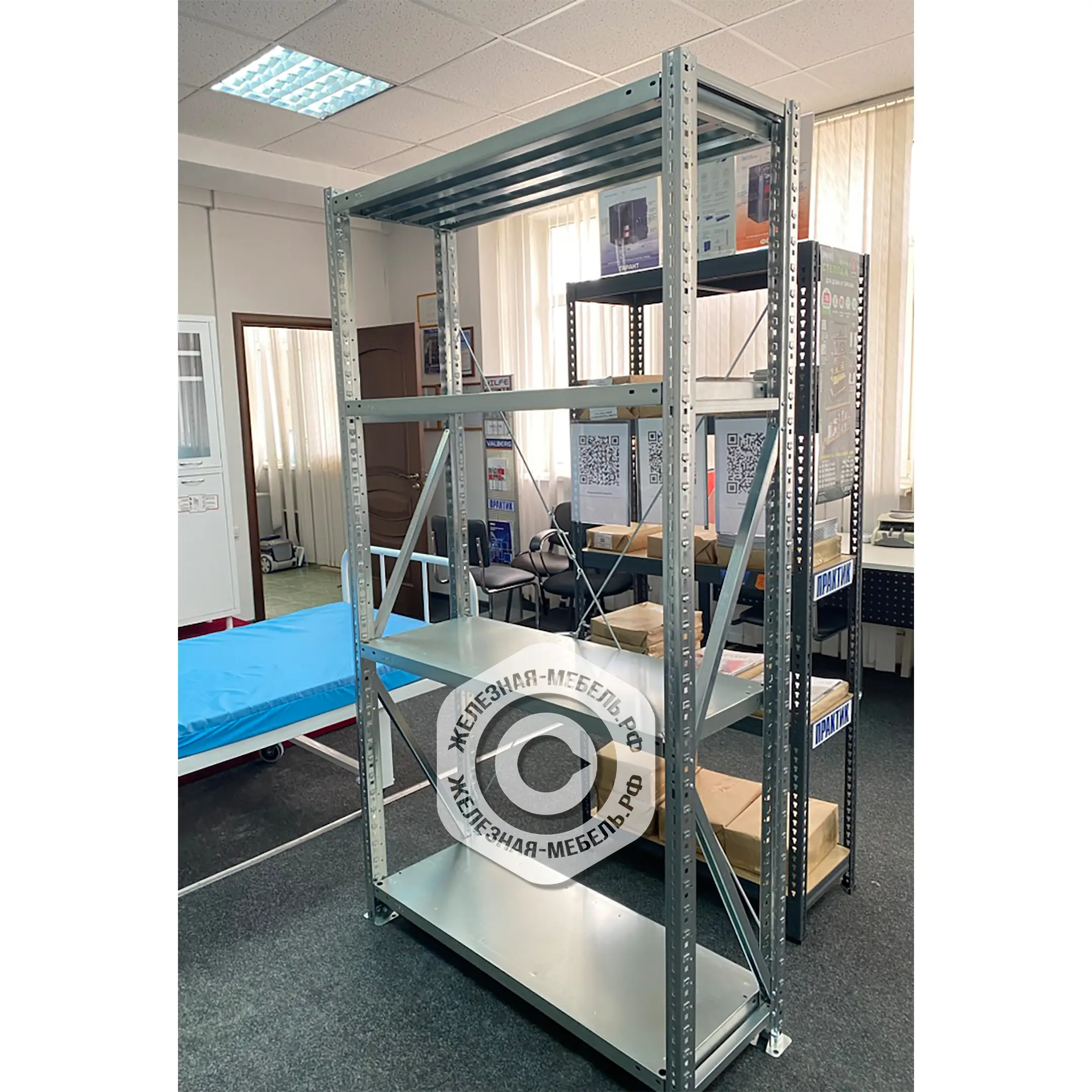 Стеллаж MS U 2000х700х300 (5 полок, нагрузка на полку 200 кг)