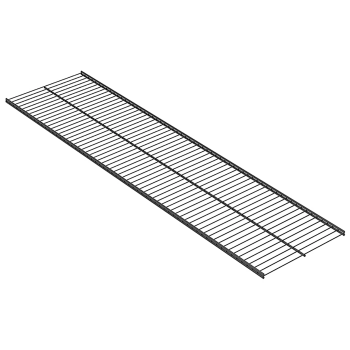 Полка сетчатая ПРАКТИК Home GSh 120х30 графит